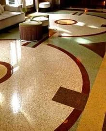 Tiles, Terrazzo floors installations 