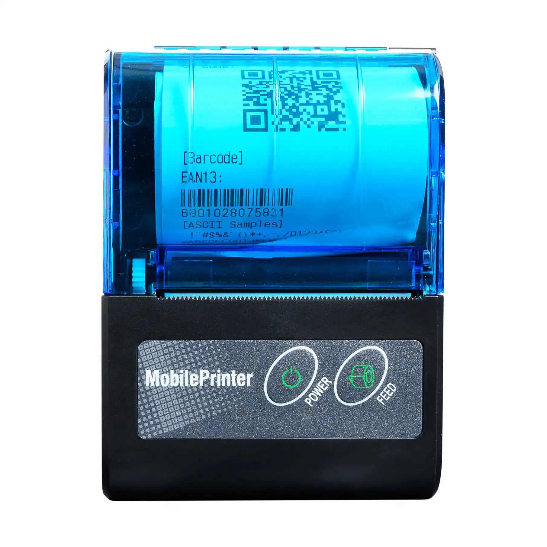 Handheld mobile bluetooth printer