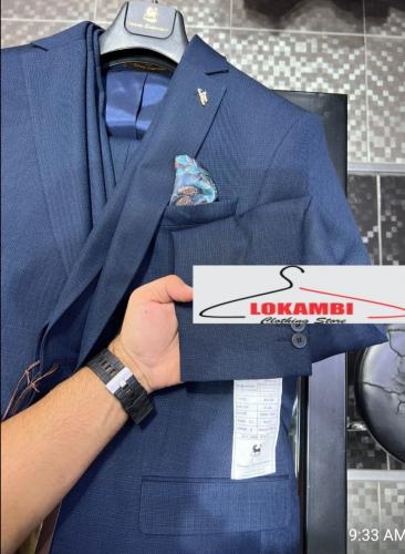 Executive grey & blue stripped suits