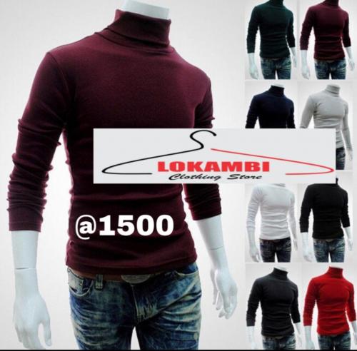 Navyblue, royalnavyblue & grey Turtle necks