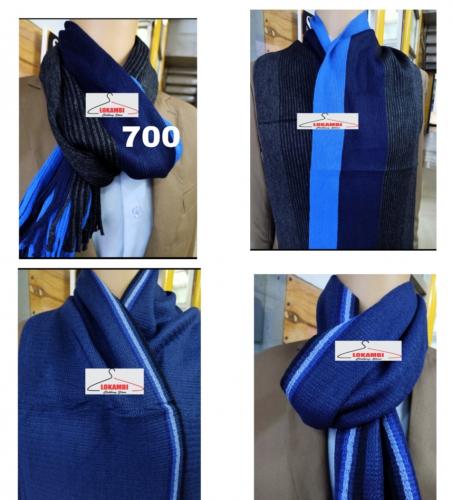 Blue,grey,maroon green stripped official scarves
