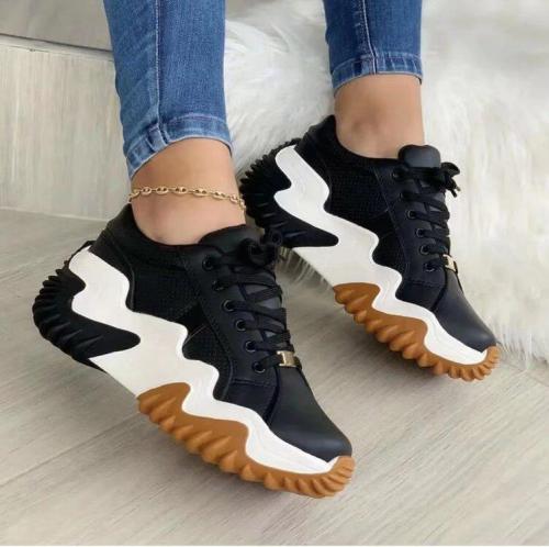 Ladies Leather Sneakers 