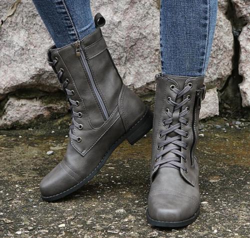 Ladies Leather Boots 