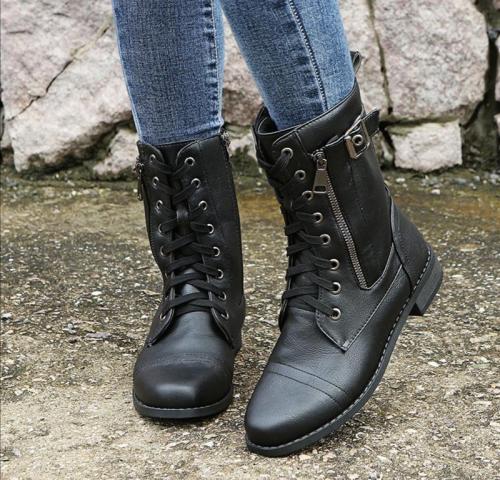 Ladies Leather Boots 