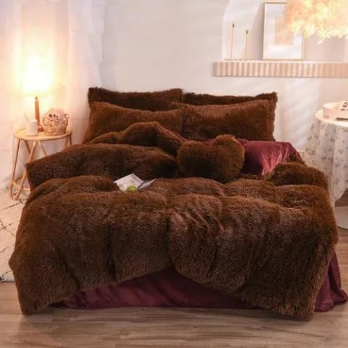 Fluffy woolen duvets 
