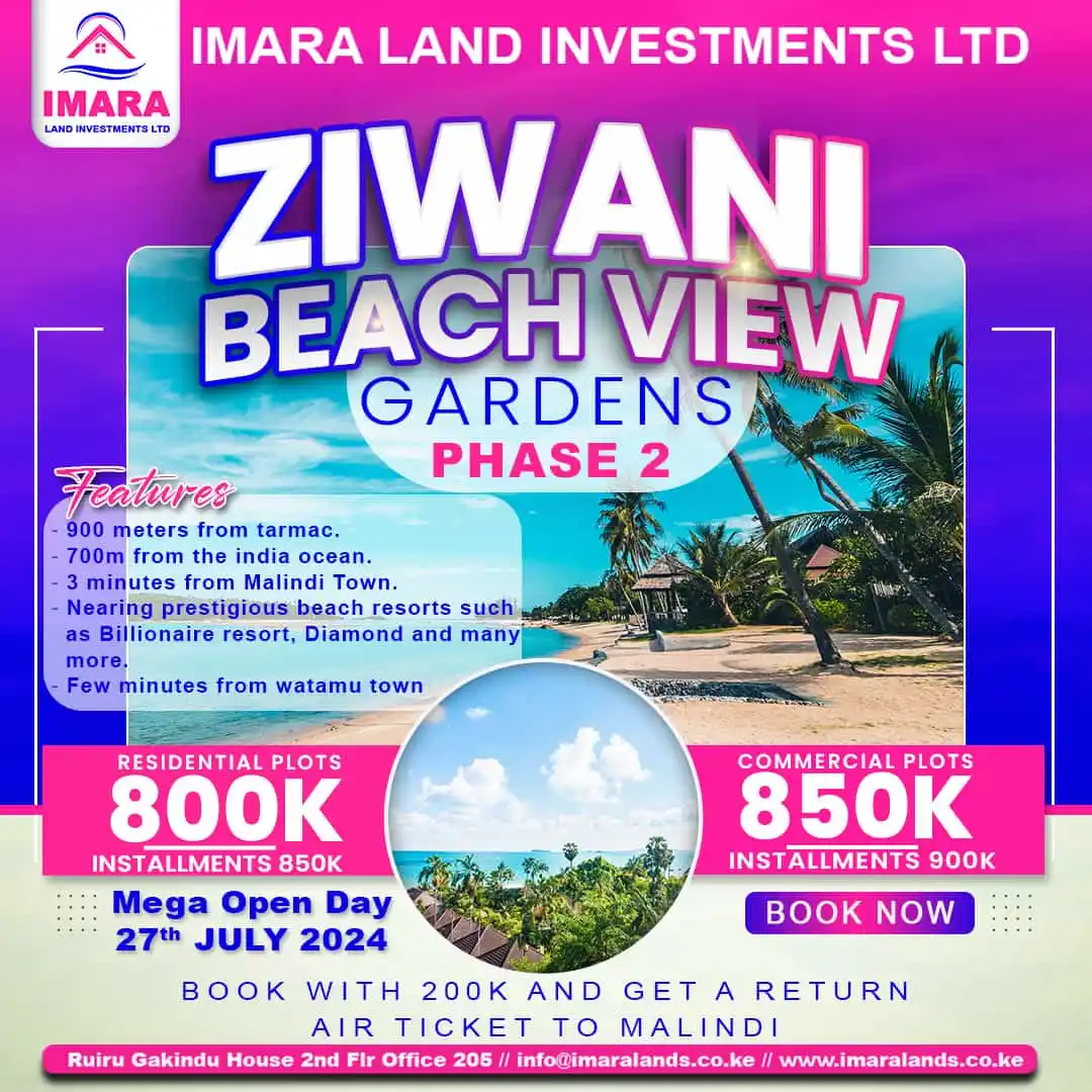 Malindi Beach Plots 