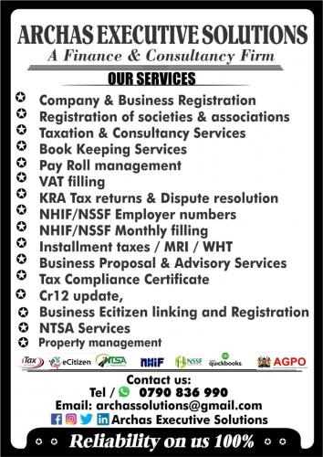 Bookkeeping services